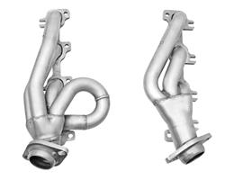 Gibson Natural Stainless Shorty Headers 04-07 Dodge Ram 4.7L V8 - Click Image to Close